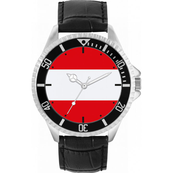Mens Austria Flag Watch