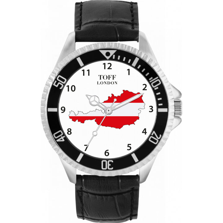 Mens Austria Flag Watch
