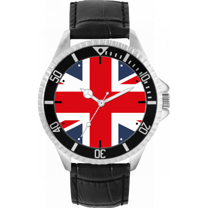 Mens United Kingdom Flag Watch