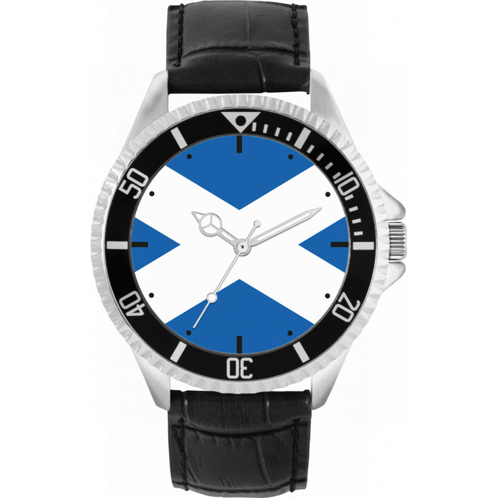 Mens Scotland Flag Watch