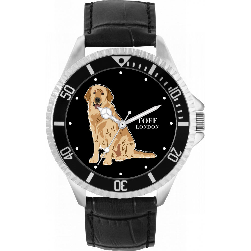 Mens Golden Retriever Dog Watch