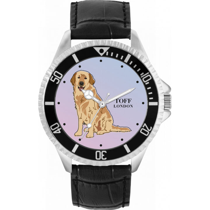 Mens Golden Retriever Dog Watch