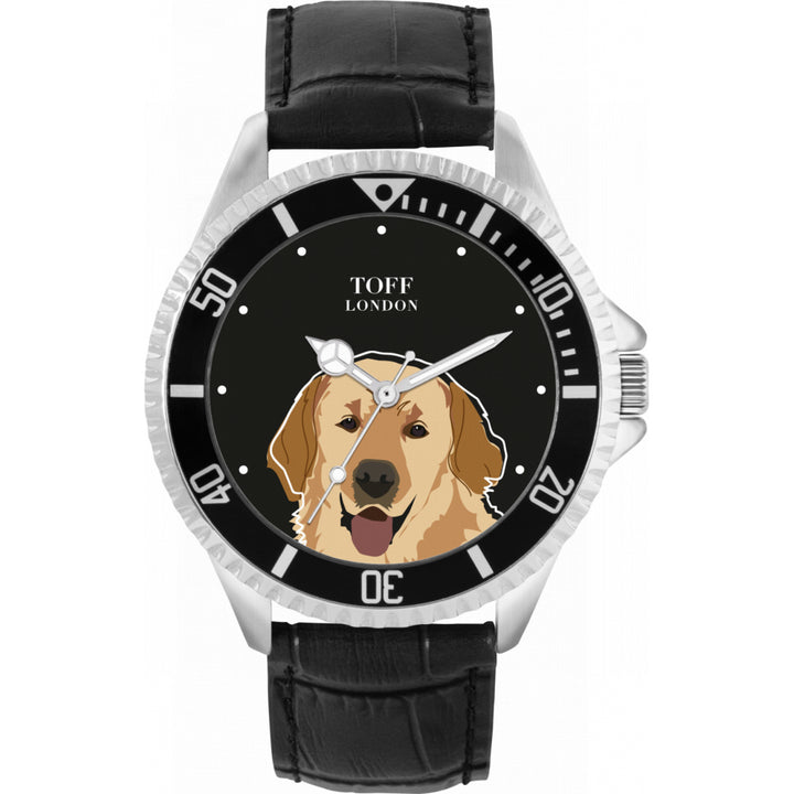 Mens Golden Retriever Dog Watch