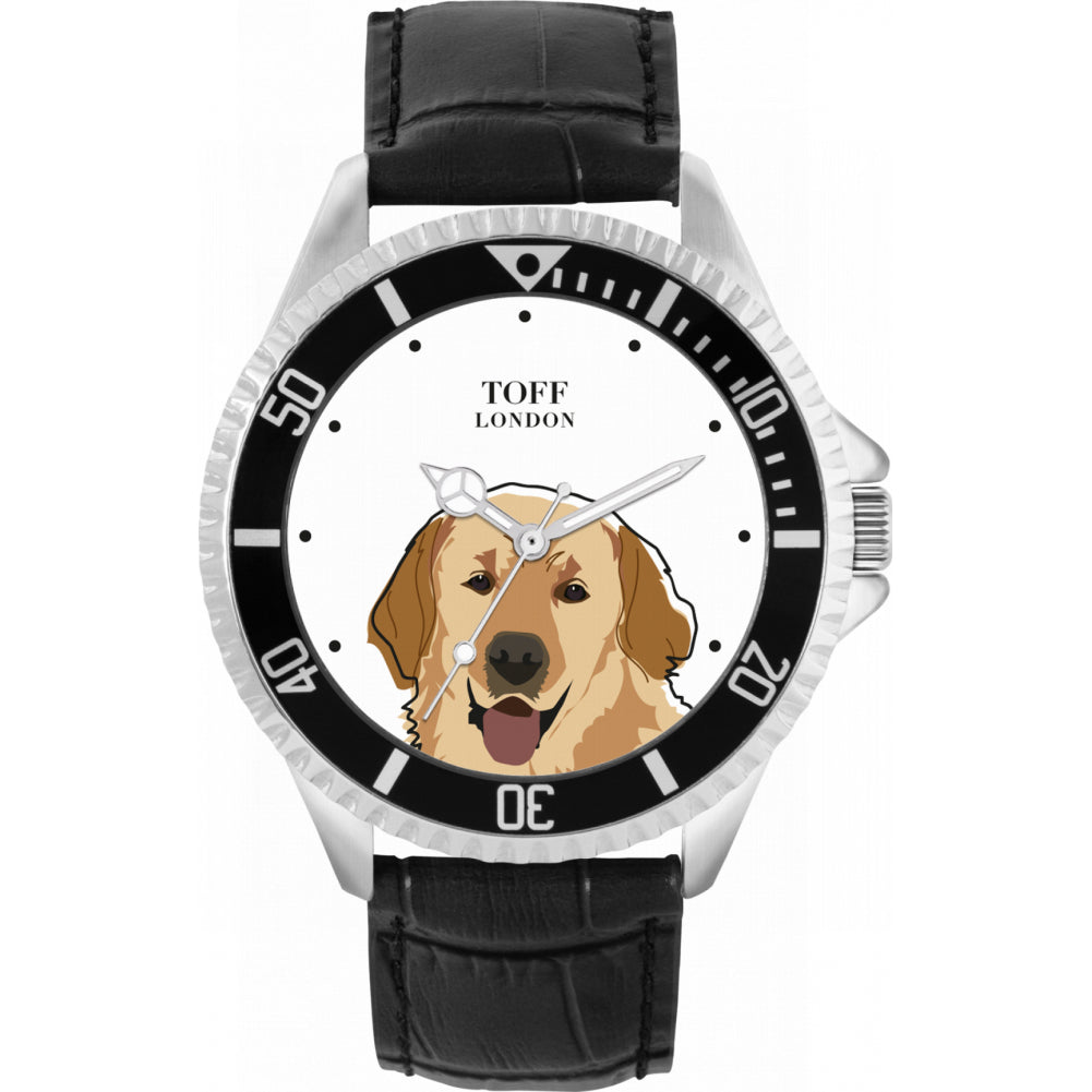 Mens Golden Retriever Dog Watch
