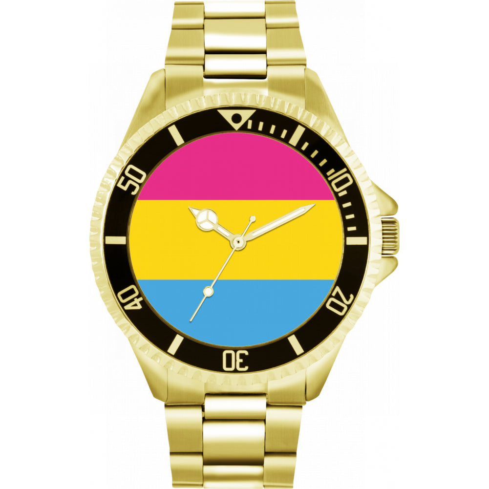 42mm Pride Pansexual Pride Flag Watch