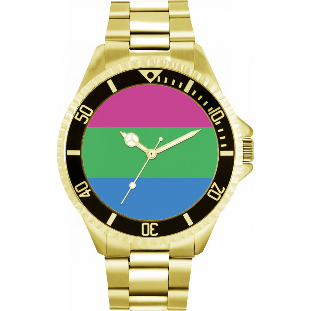 42mm Pride Polysexual Flag Watch