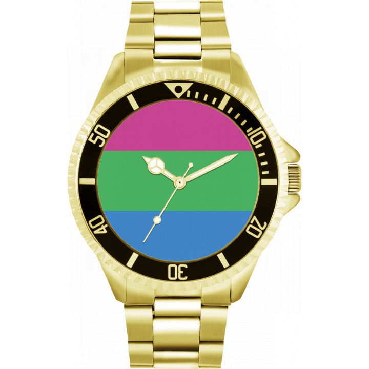 42mm Pride Polysexual Flag Watch