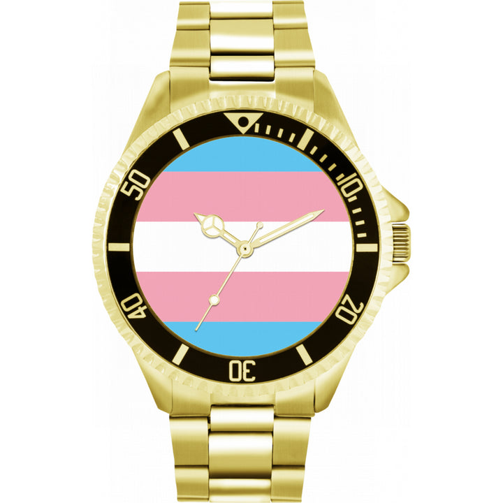 42mm Pride Transgender Flag Watch