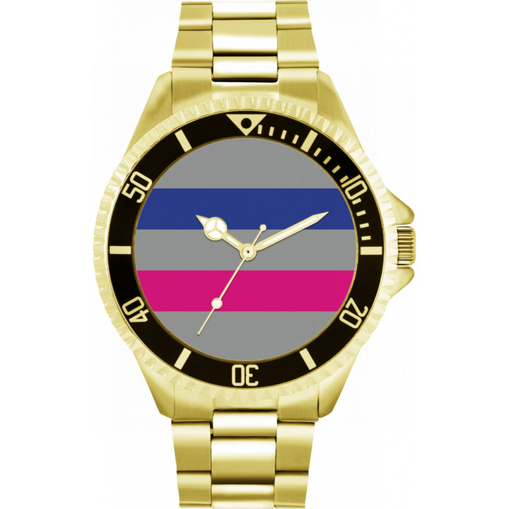 42mm Pride Androgynous Flag Watch