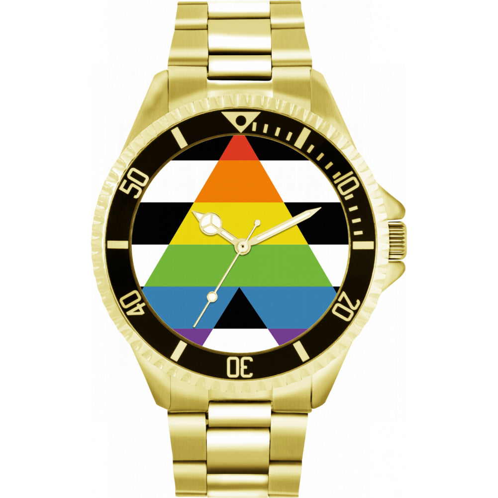 42mm Pride Ally Flag Watch