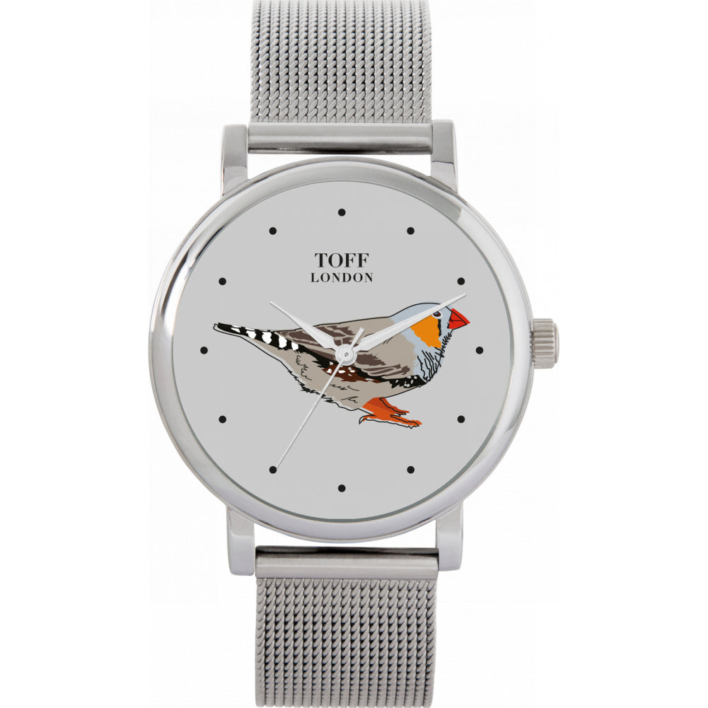Ladies Grey Finch Bird Watch