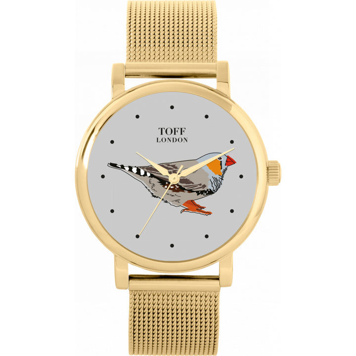 Ladies Grey Finch Bird Watch
