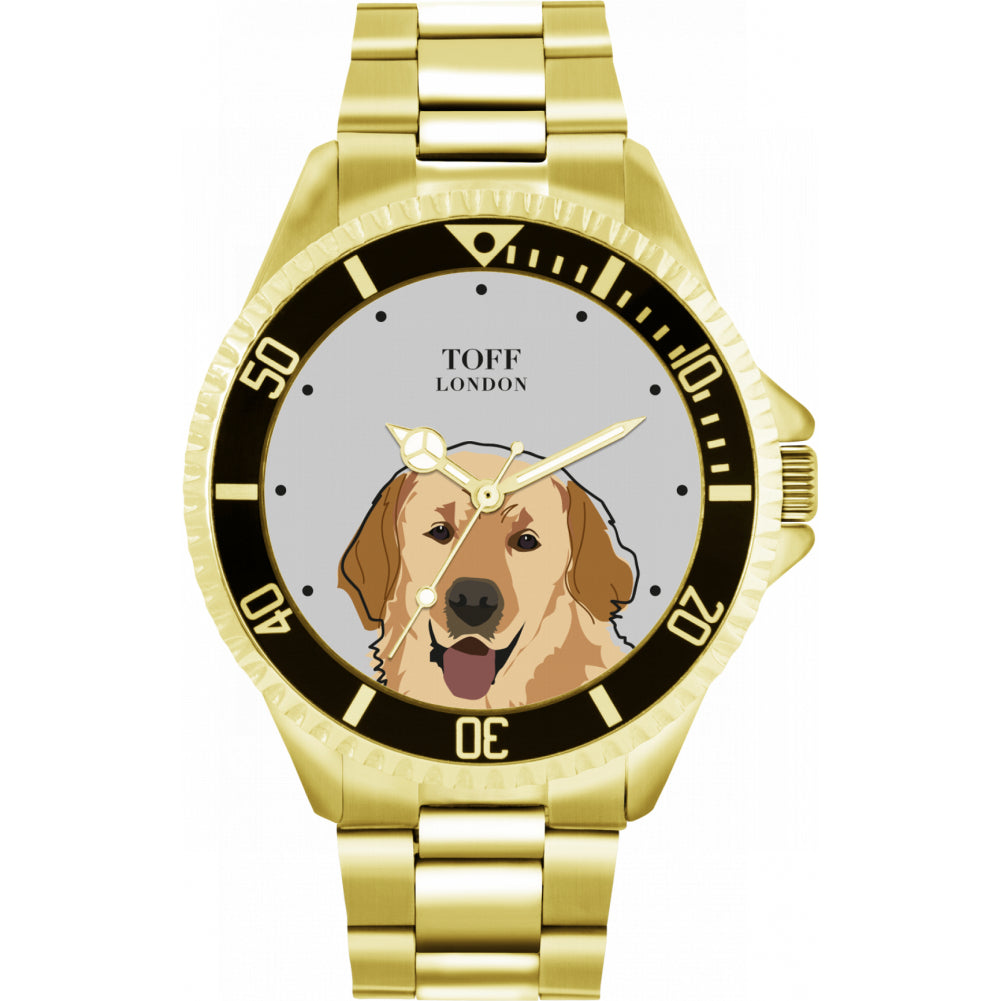 Mens Golden Retriever Dog Watch