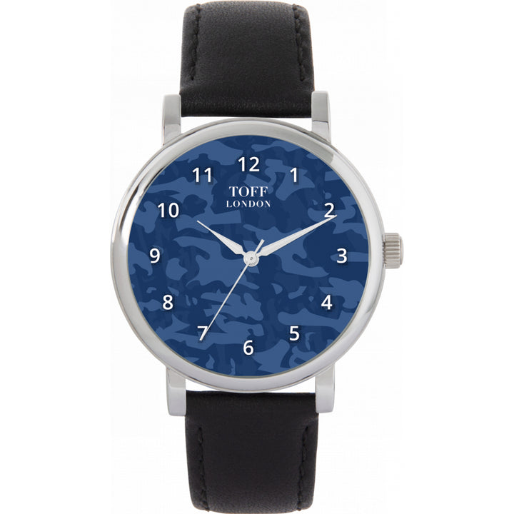 Ladies Traditional Blue Numerals Watch