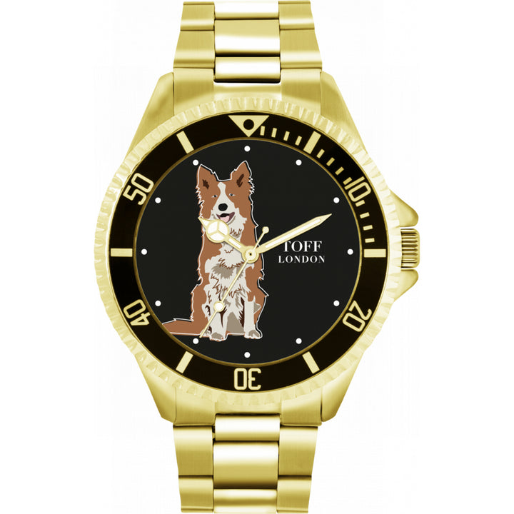 Mens Border Collie Dog Watch