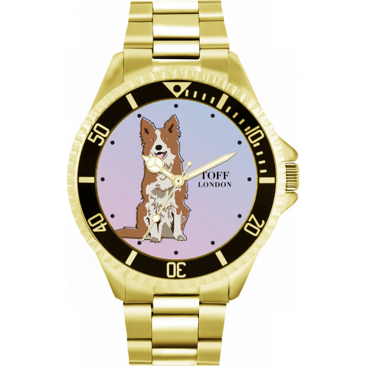 Mens Border Collie Dog Watch