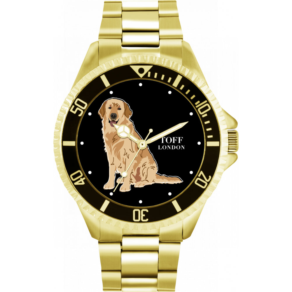 Mens Golden Retriever Dog Watch