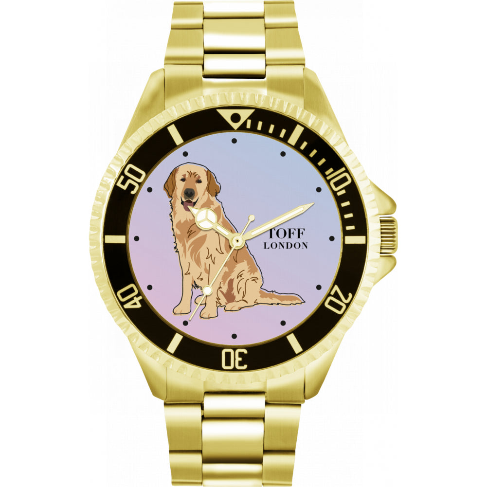 Mens Golden Retriever Dog Watch