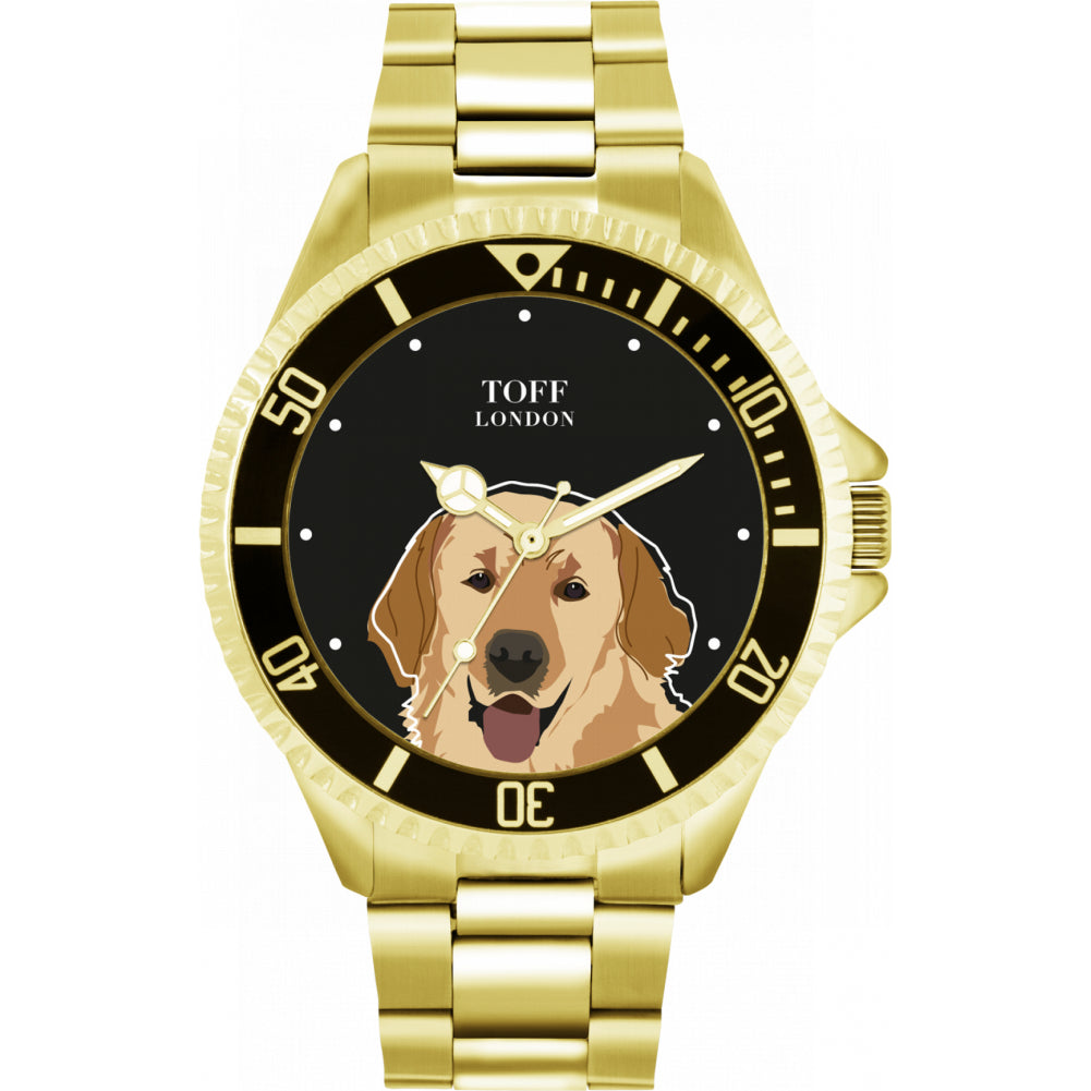 Mens Golden Retriever Dog Watch
