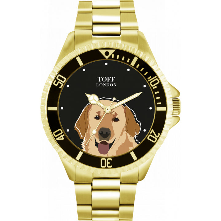 Mens Golden Retriever Dog Watch