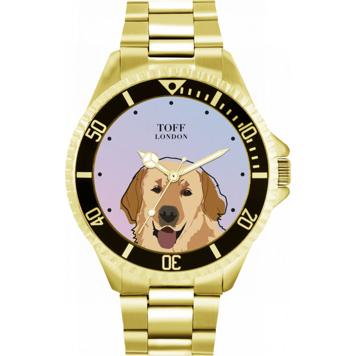 Mens Golden Retriever Dog Watch