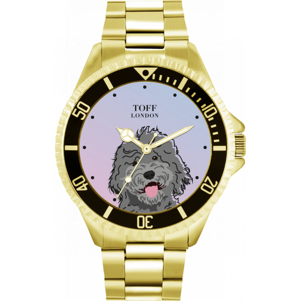 Mens Labradoodle Dog Watch