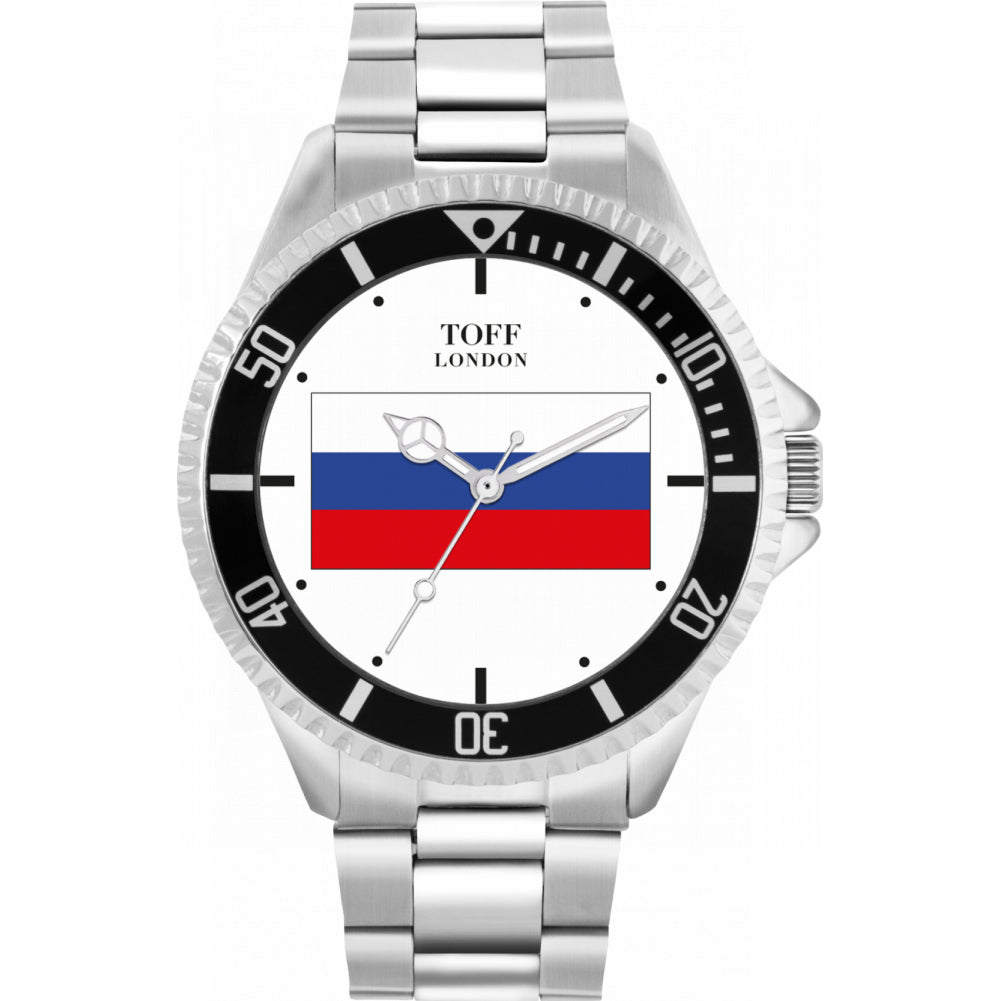 Mens Russia Flag Watch