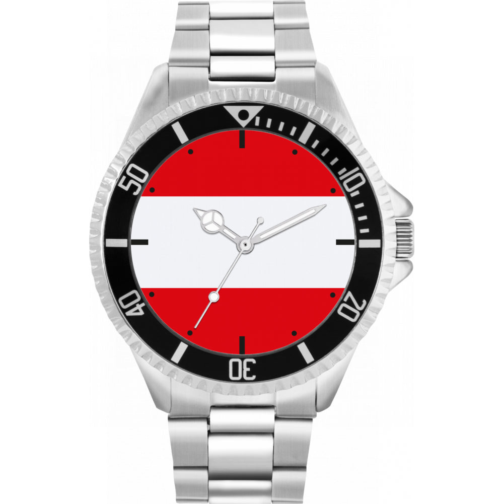 Mens Austria Flag Watch