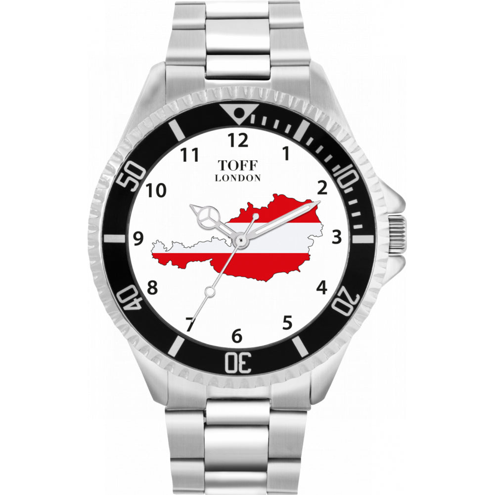 Mens Austria Flag Watch