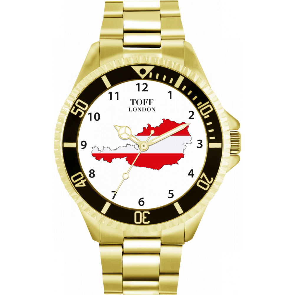Mens Austria Flag Watch