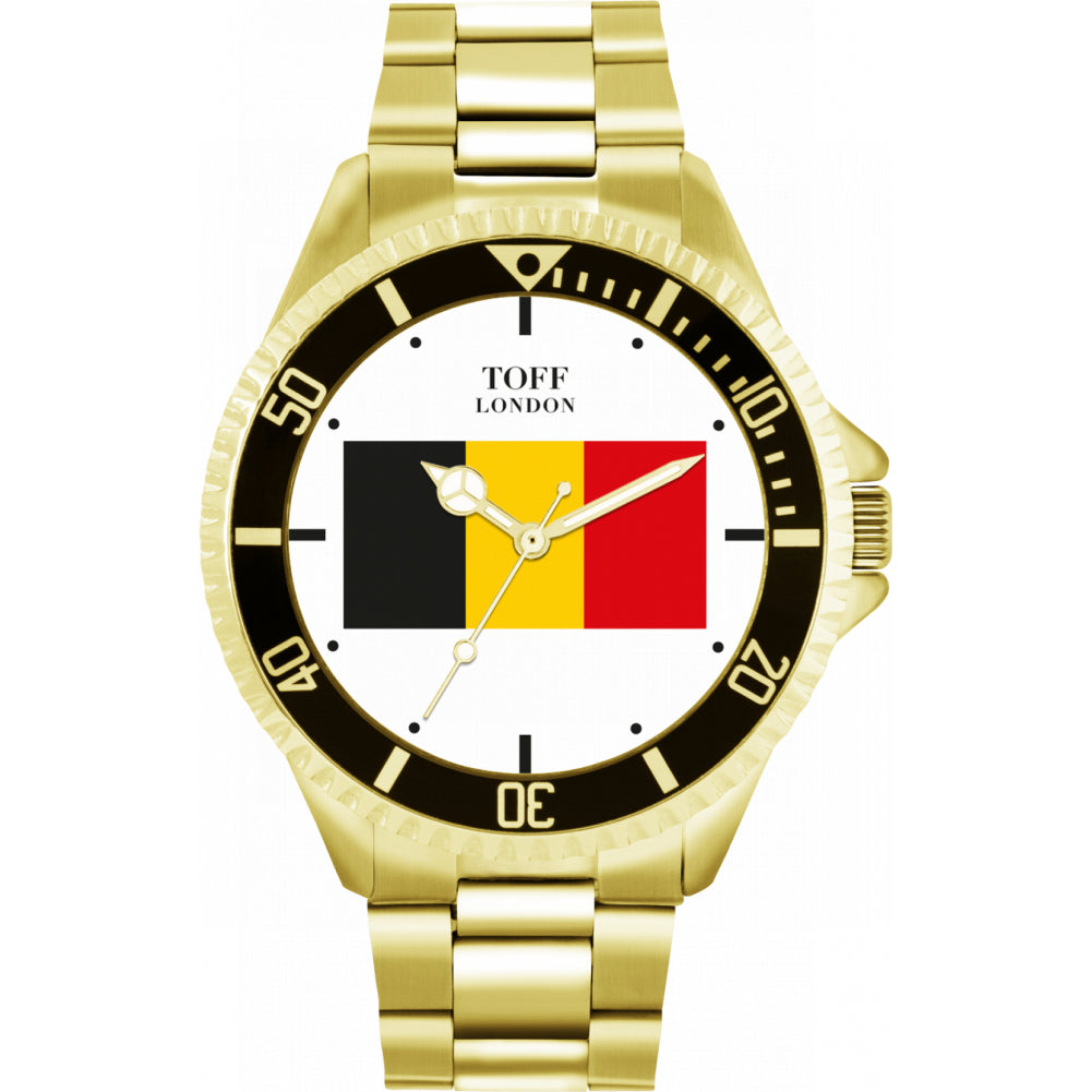 Mens Belgium Flag Watch