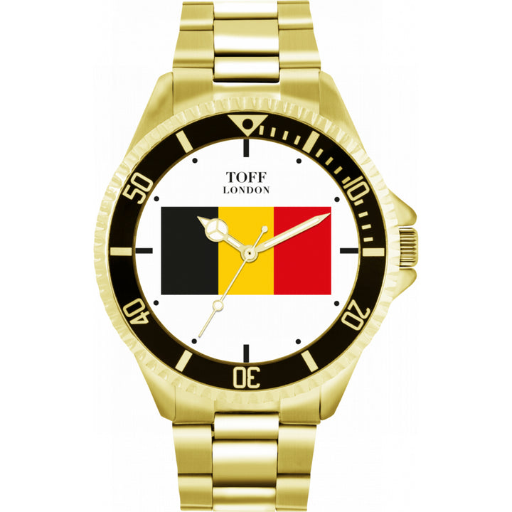 Mens Belgium Flag Watch
