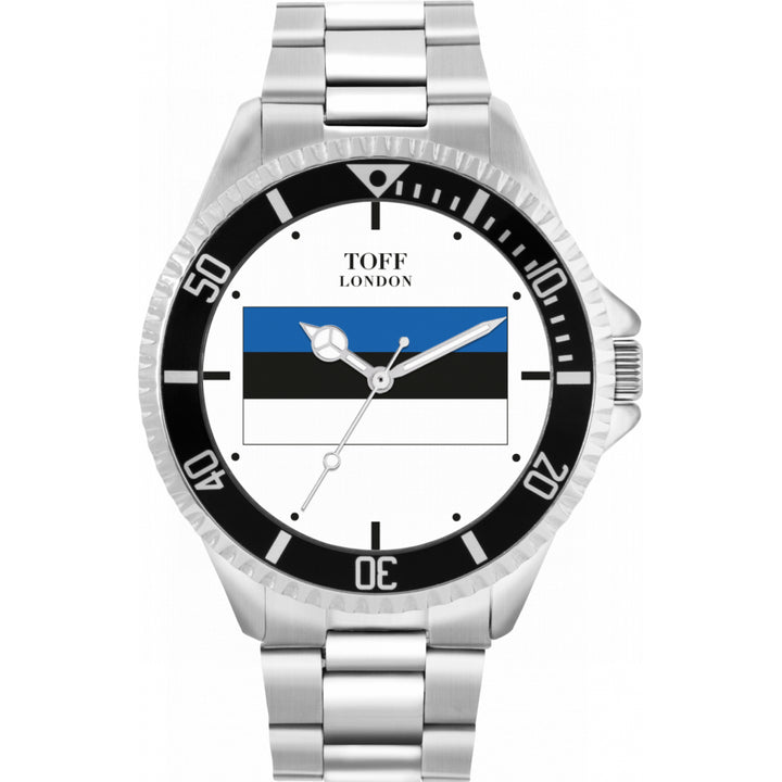 Mens Estonia Flag Watch