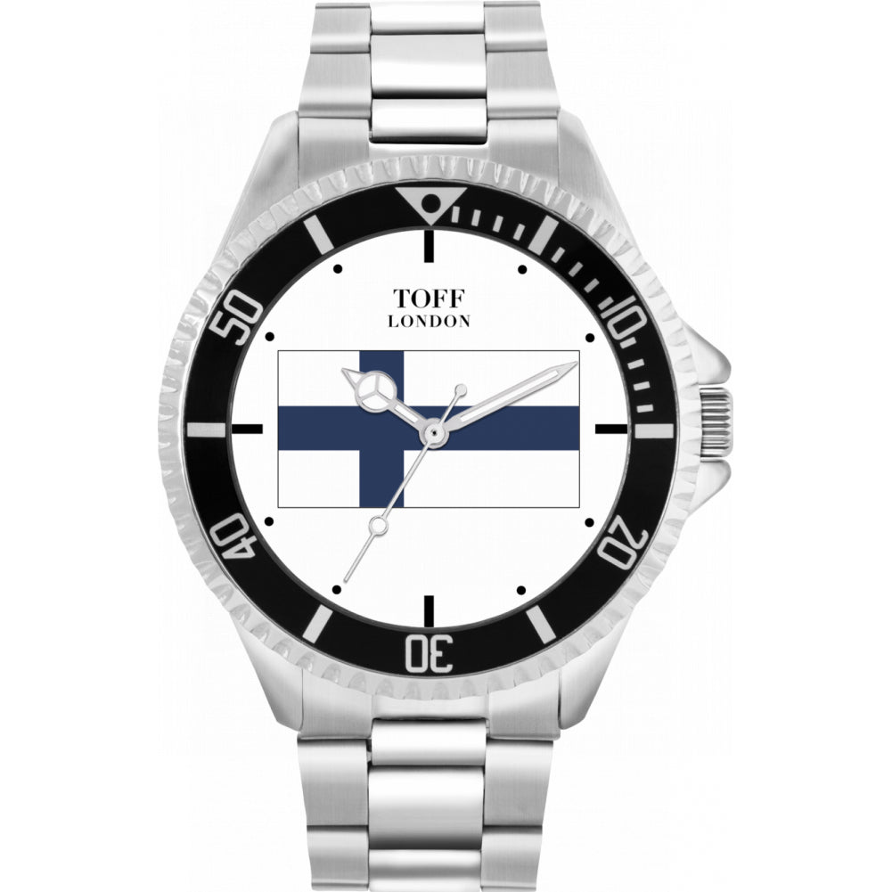 Mens Finland Flag Watch