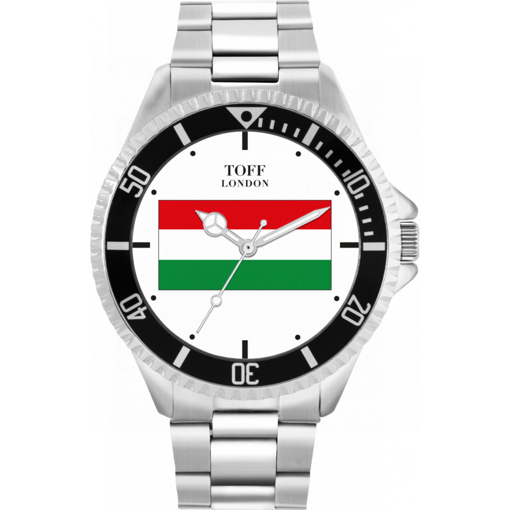 Mens Hungary Flag Watch