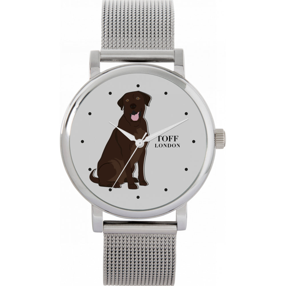 Ladies Brown Labrador Retriever Dog Watch
