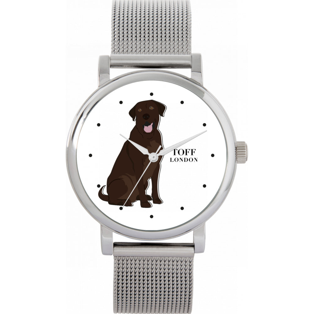 Ladies Brown Labrador Retriever Dog Watch