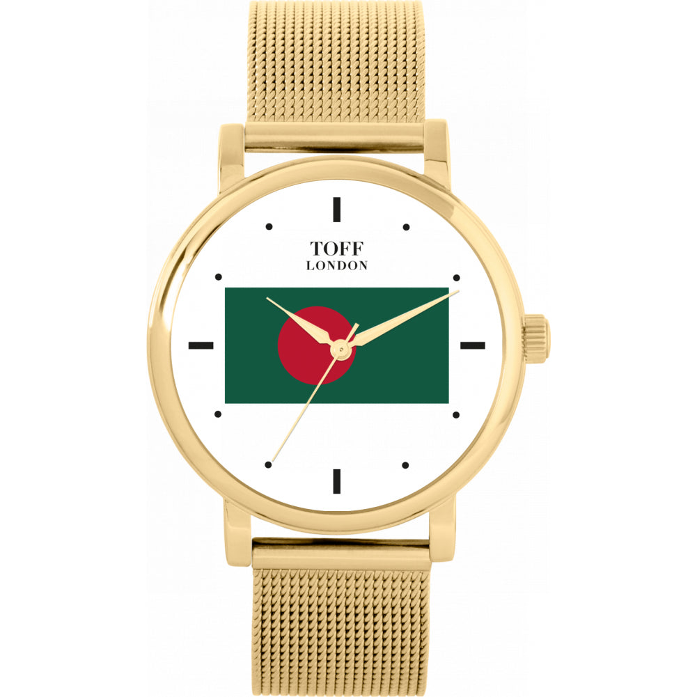 Ladies Bangladesh Flag Watch