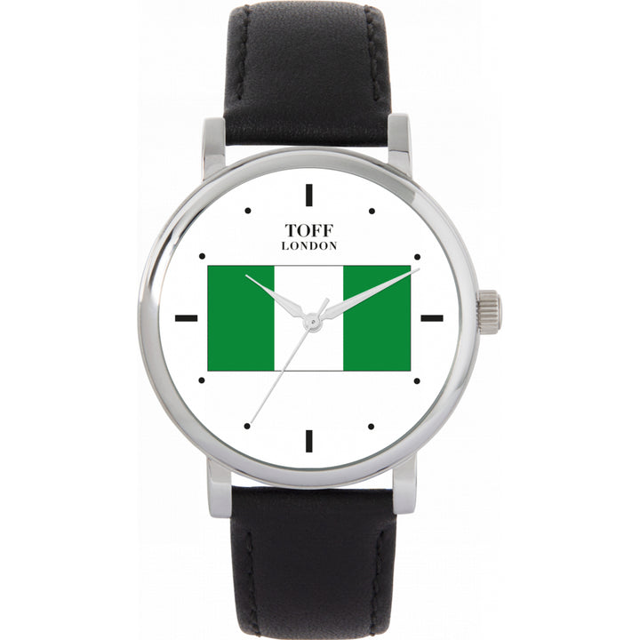 Ladies Nigeria Flag Watch