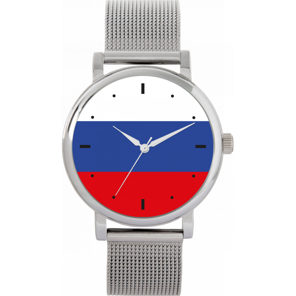 Ladies Russia Flag Watch
