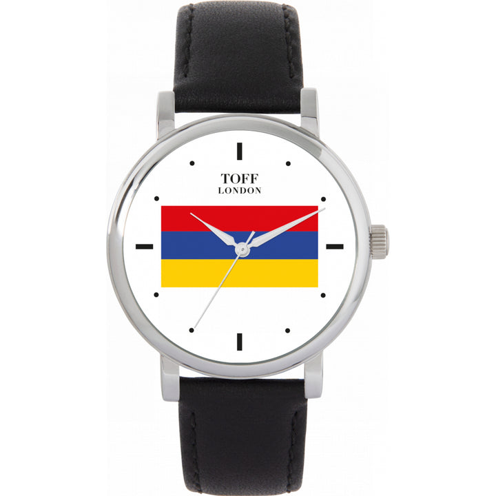 Ladies Armenia Flag Watch