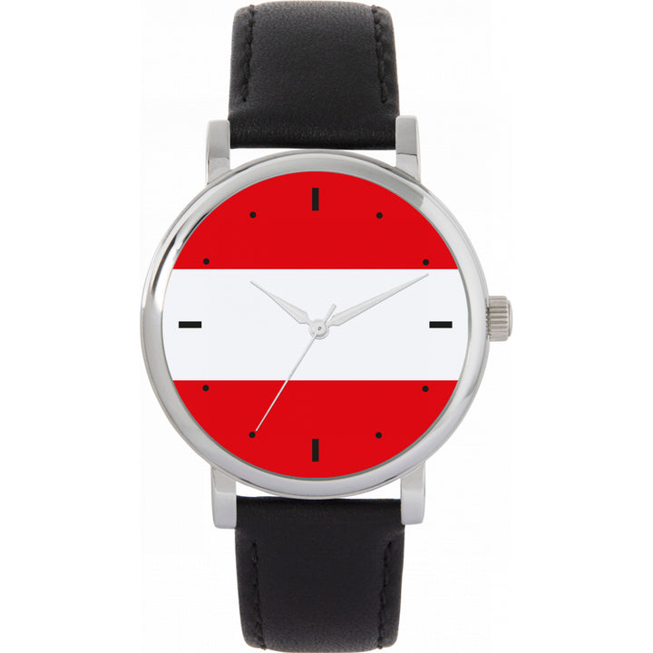 Ladies Austria Flag Watch