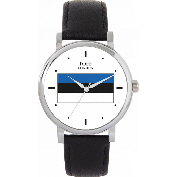 Ladies Estonia Flag Watch