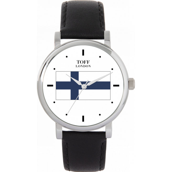 Ladies Finland Flag Watch