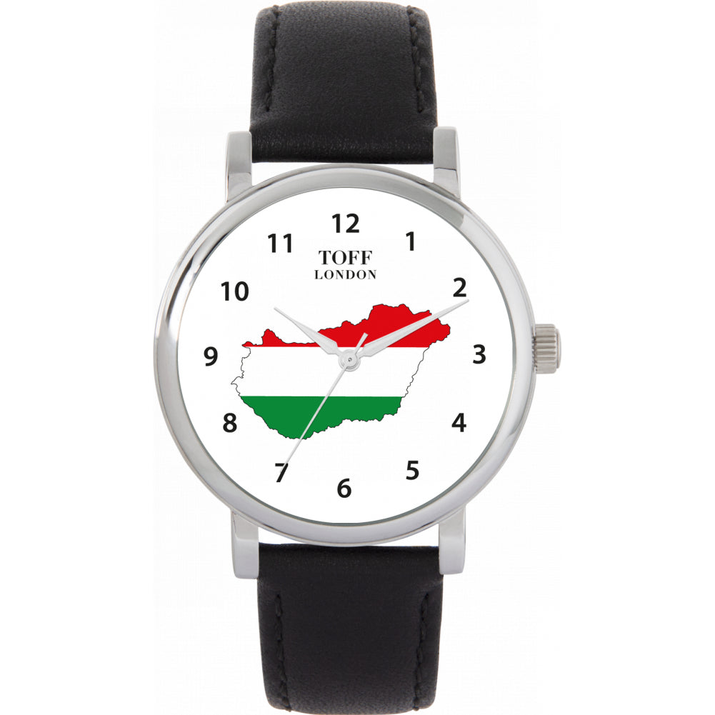 Ladies Hungary Flag Watch