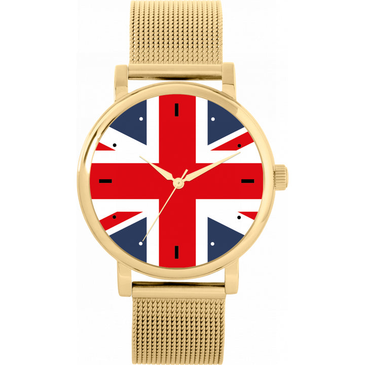 Ladies United Kingdom Flag Watch