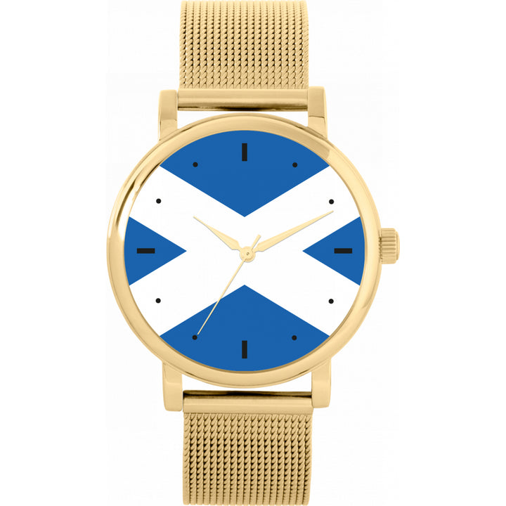 Ladies Scotland Flag Watch