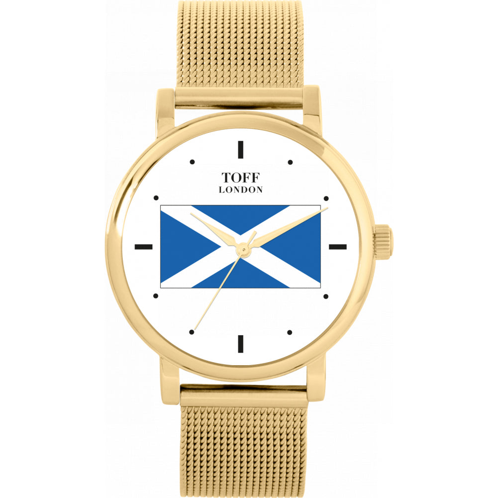 Ladies Scotland Flag Watch