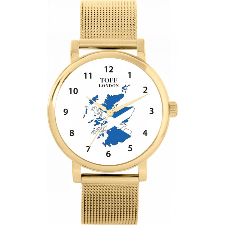 Ladies Scotland Flag Watch