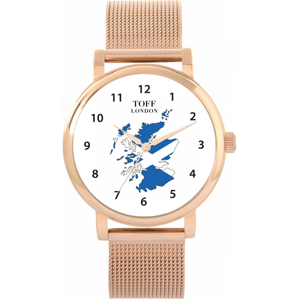 Ladies Scotland Flag Watch